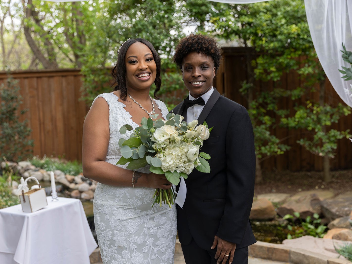 Lekeisha & Traneka — real Just Elope wedding
