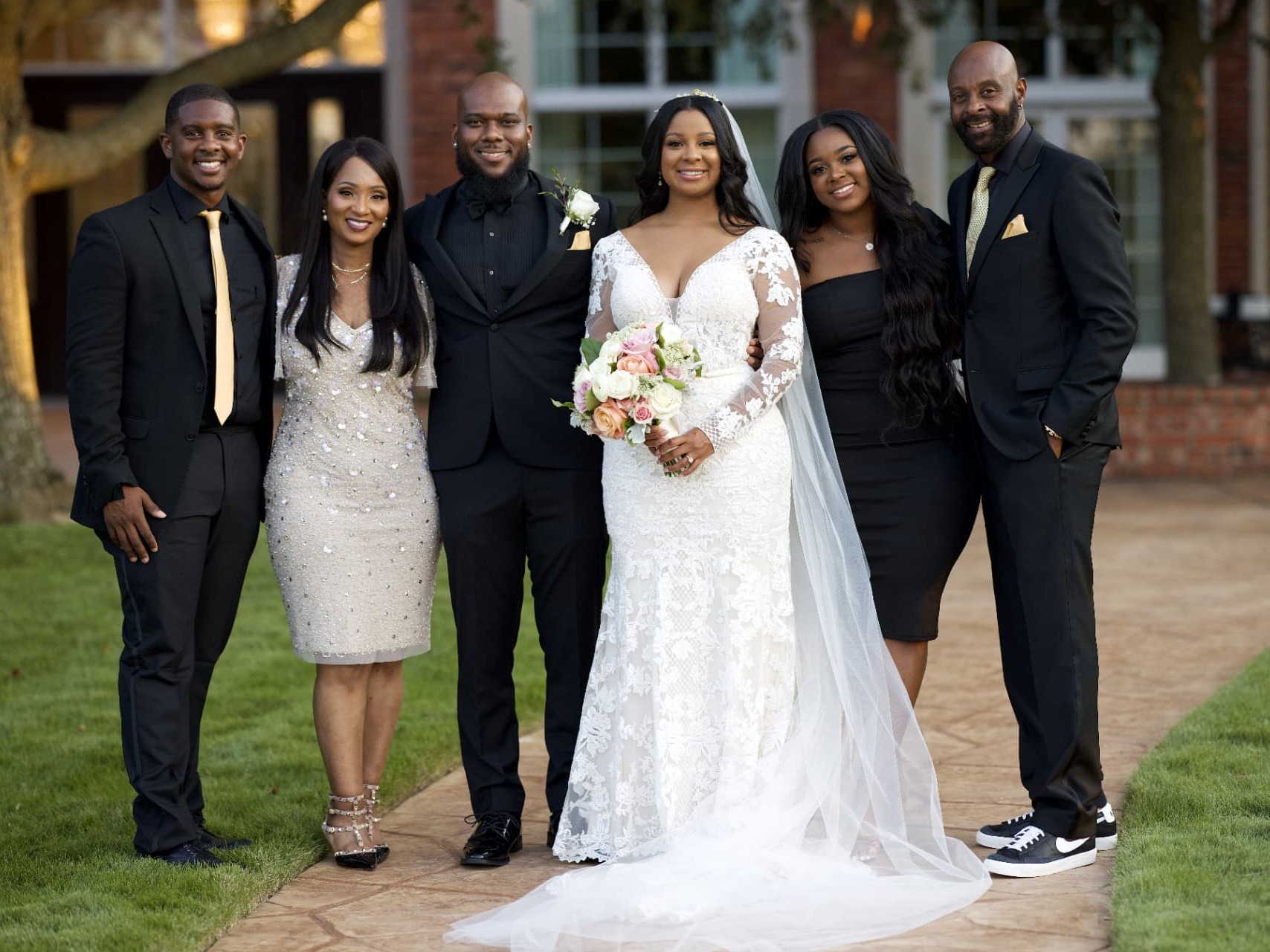 Just Elope couple at their Reflections Venue & Gardens wedding