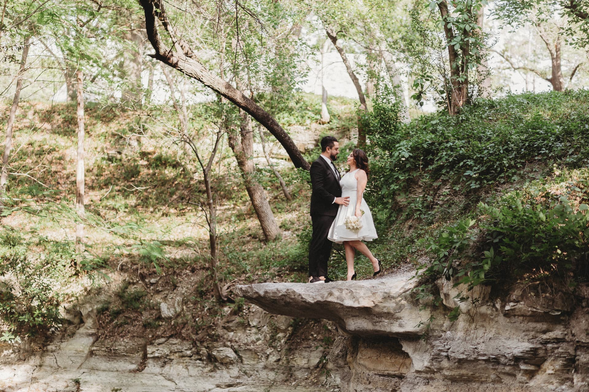 Real Just Elope wedding at Prather Park