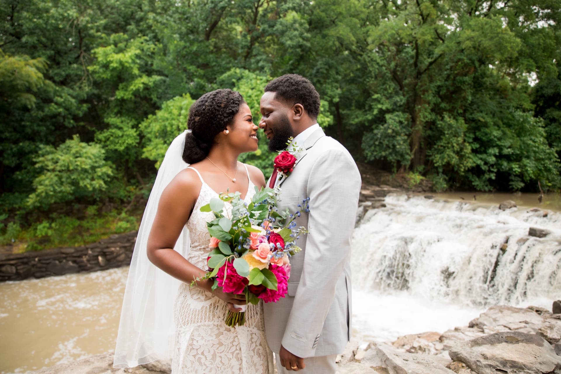 Real Just Elope wedding at Prairie Creek Park